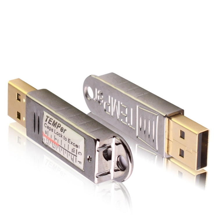 Termometro USB/sensore PC digitale incorporato, intervallo di temperatura: da -67 gradi Fahrenheit a 257 gradi Fahrenheit Termometro USB/sensore PC digitale incorporato, intervallo di temperatura: da -67 gradi Fahrenheit a 257 gradi Fahrenheit
